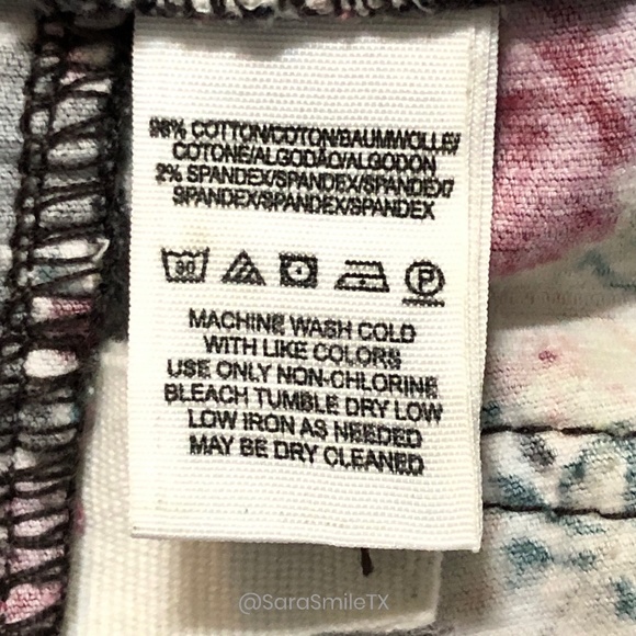 FREE PEOPLE Boho Autumn Floral Corduroy Skinny Pants - Picture 10 of 15